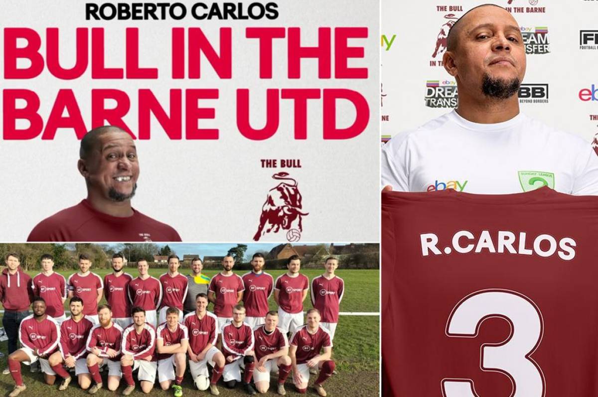 Roberto Carlos jugará todo el mes de febrero con el The Bull In The Barne inglés.