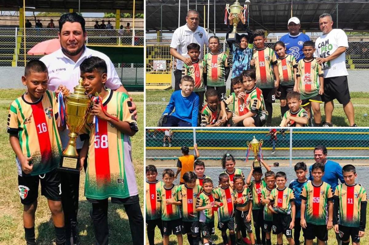 Escuela Ramos de El Progreso arrasó con tres campeones en la Liga Juventud Progreseña