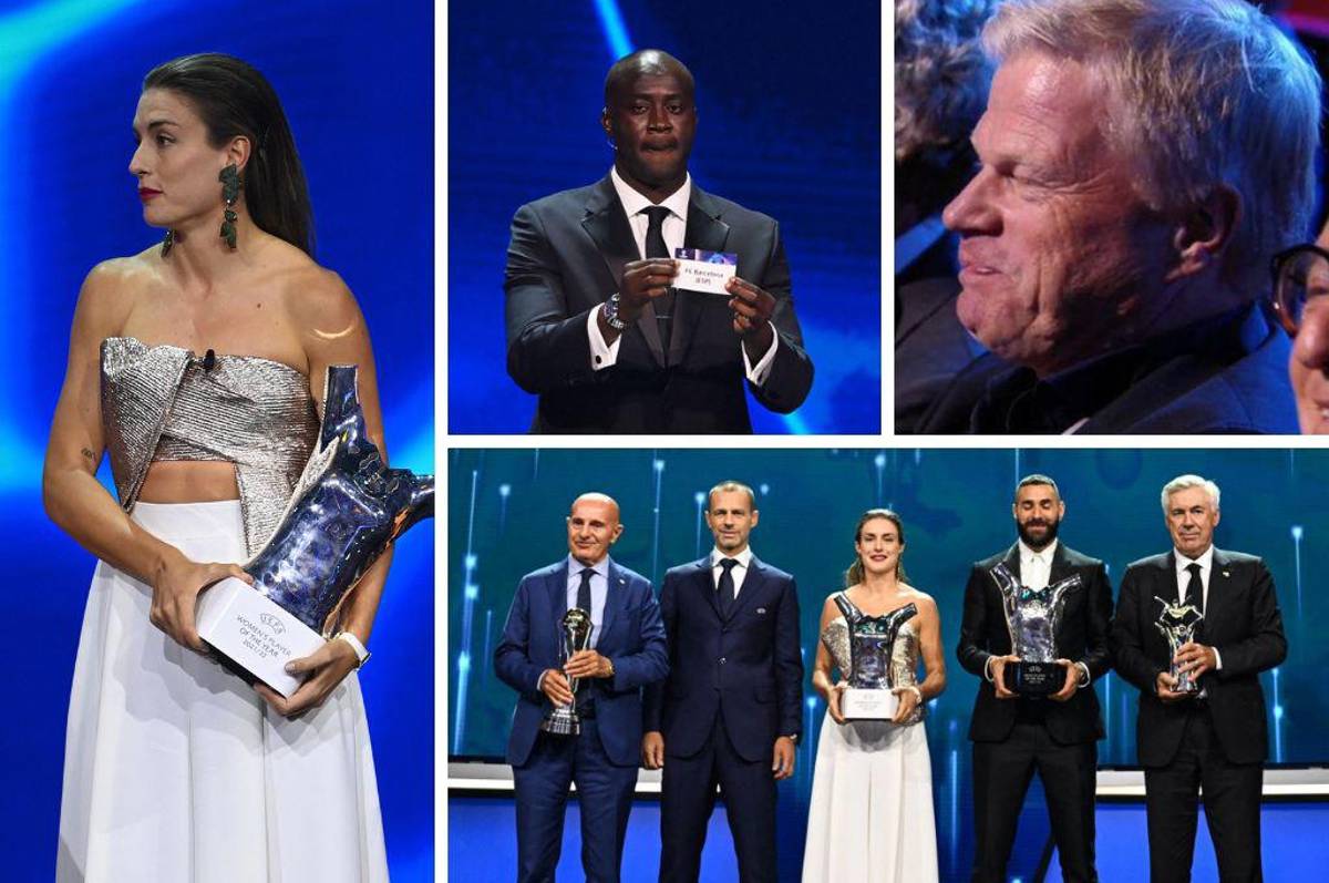 FOTOS: El mensaje de Muller a Lewandowski, los nervios de Yaya Touré, el cruce de palabras entre Benzema y Alexia en la gala UEFA