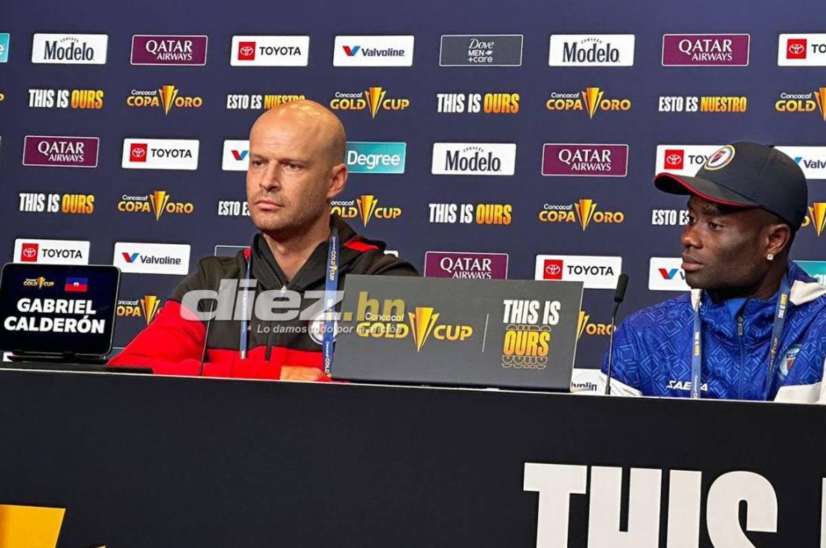 Gabriel Calderón, técnico de Haití, manda un mensaje a Alberth Elis y avisa a Honduras: “El plan es ir por el partido”