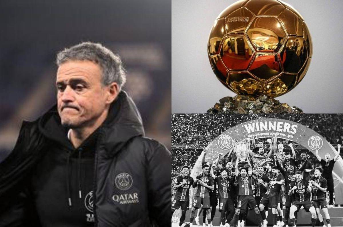 Se rompe el vestuario del PSG por culpa del Balón de Oro y Luis Enrique no lo puede creer: Si él no lo gana, habrá un problema...