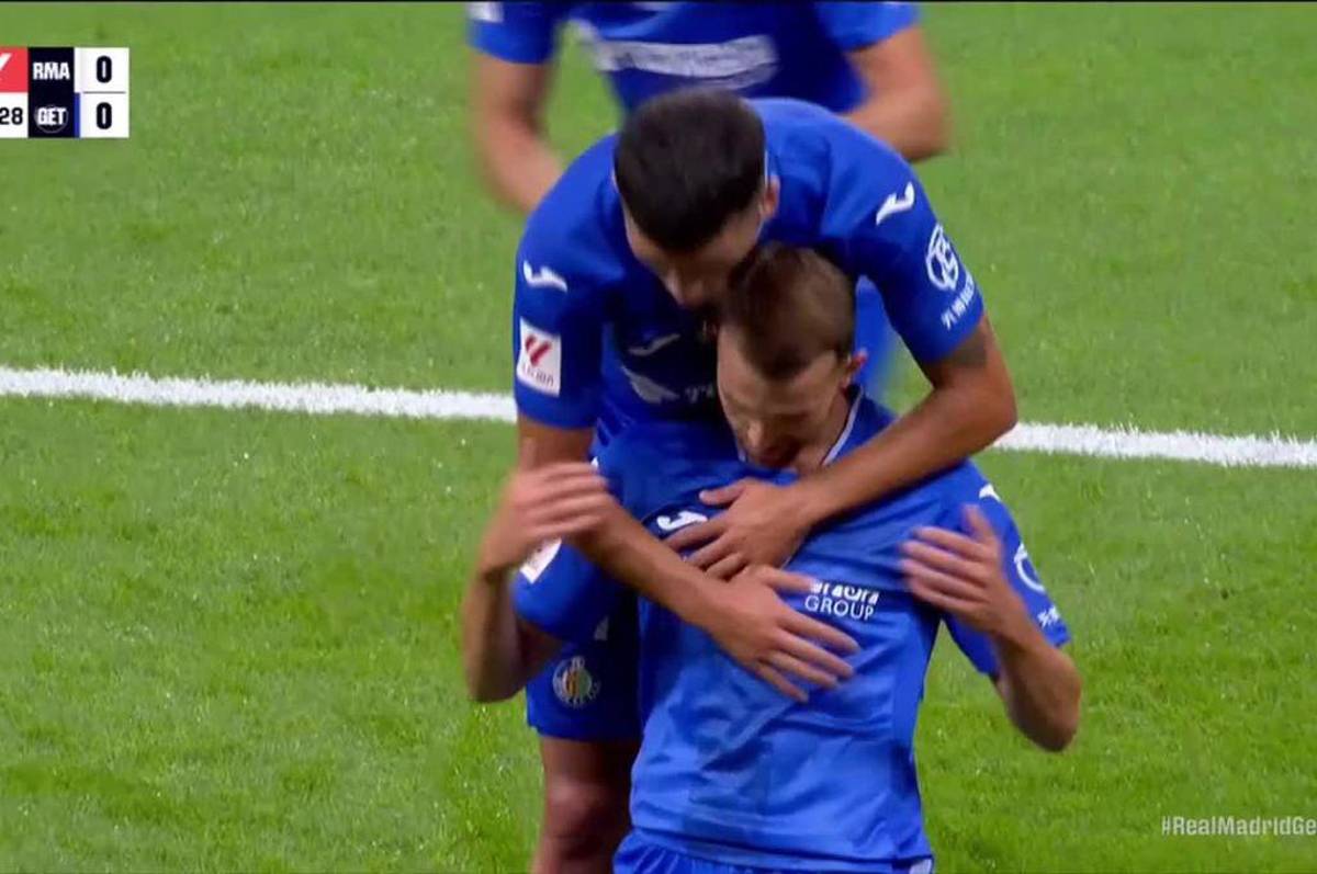 Salen a la luz las famosas líneas en la jugada del polémico gol de Joselu, Bellingham y su épico festejo; Choco Lozano presente en el Madrid-Getafe