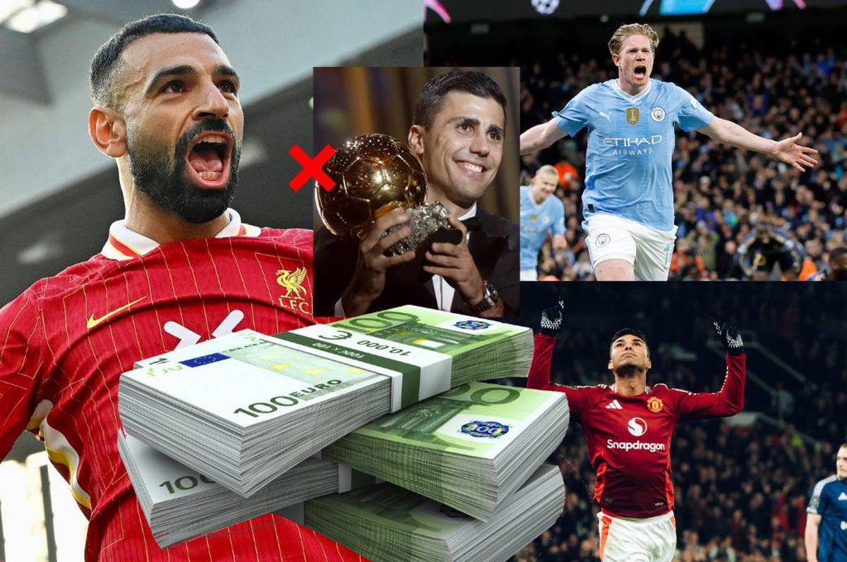 Sorpresa con el Balón de Oro y el que recibe 25 millones: los desorbitados salarios que paga la Premier League