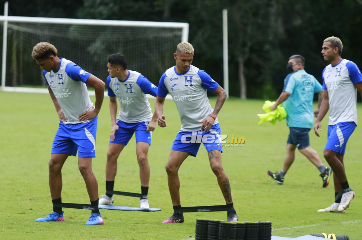 Así escoge los tacos Kervin Arriaga, la novedad y las bromas entre los López: El nuevo entreno de Honduras previo al duelo contra Colombia
