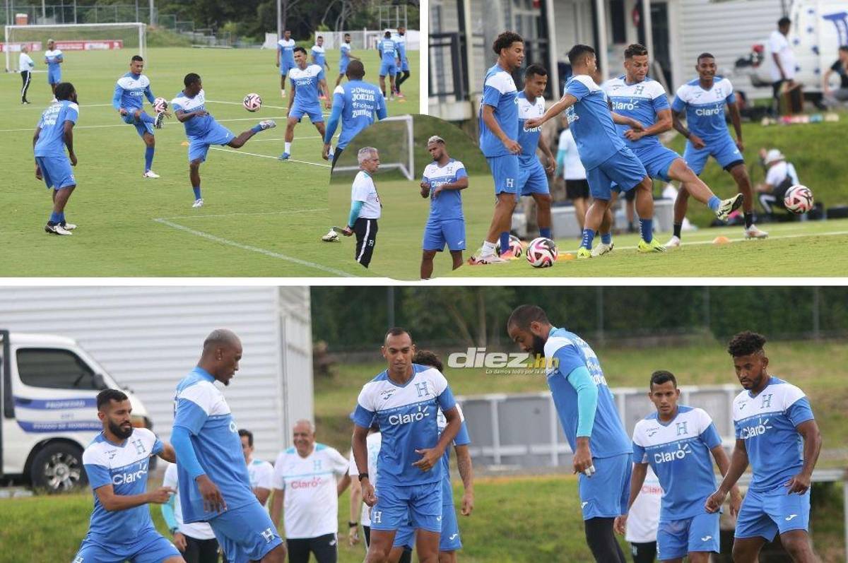 Nuevos uniformes y una alta: Así fue el primer entreno de la Selección de Honduras pensando en Trinidad y Tobago