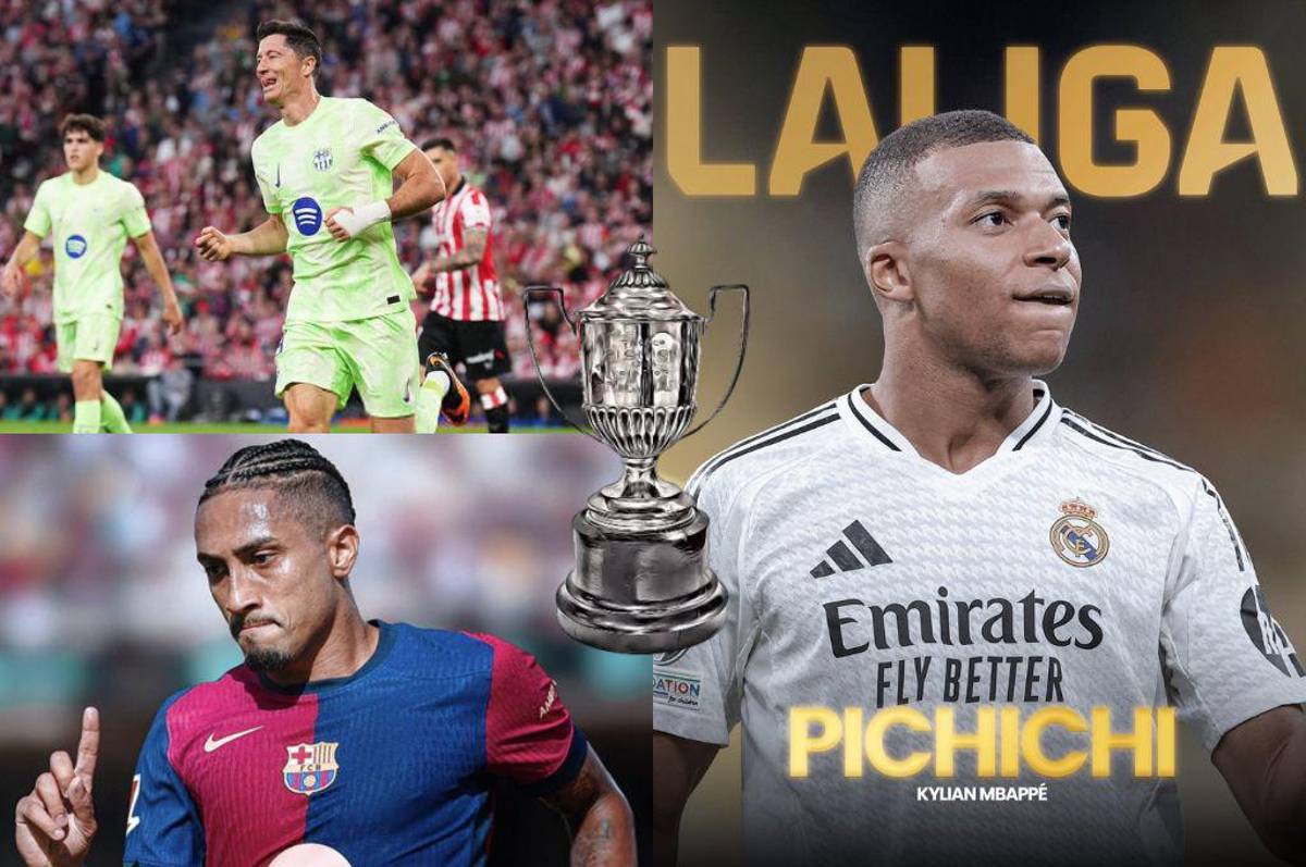 Pichichi La Liga: Mbappé gana el máximo goleador a pesar del doblete de Lewandowski y revés para Raphinha