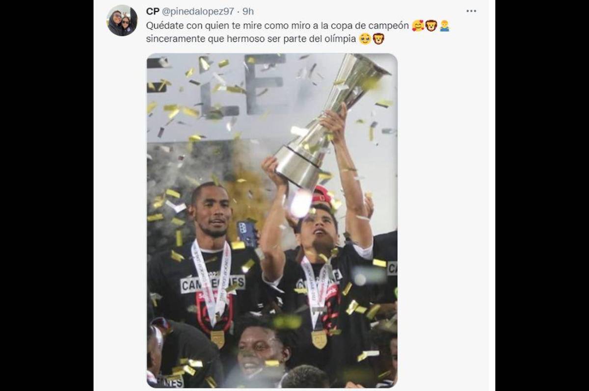 ¡Buenos días bicampeones! Abrazados a la Liga Concacaf durmieron y se levantaron los jugadores del Olimpia