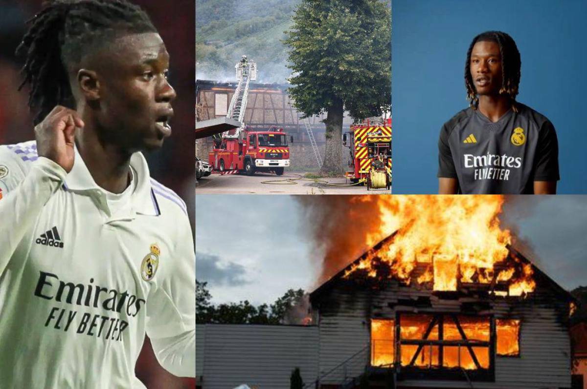 Camavinga, estrella del Real Madrid, sufrió incendio de su casa: “El profesor me dijo que nuestro hogar agarró fuego”