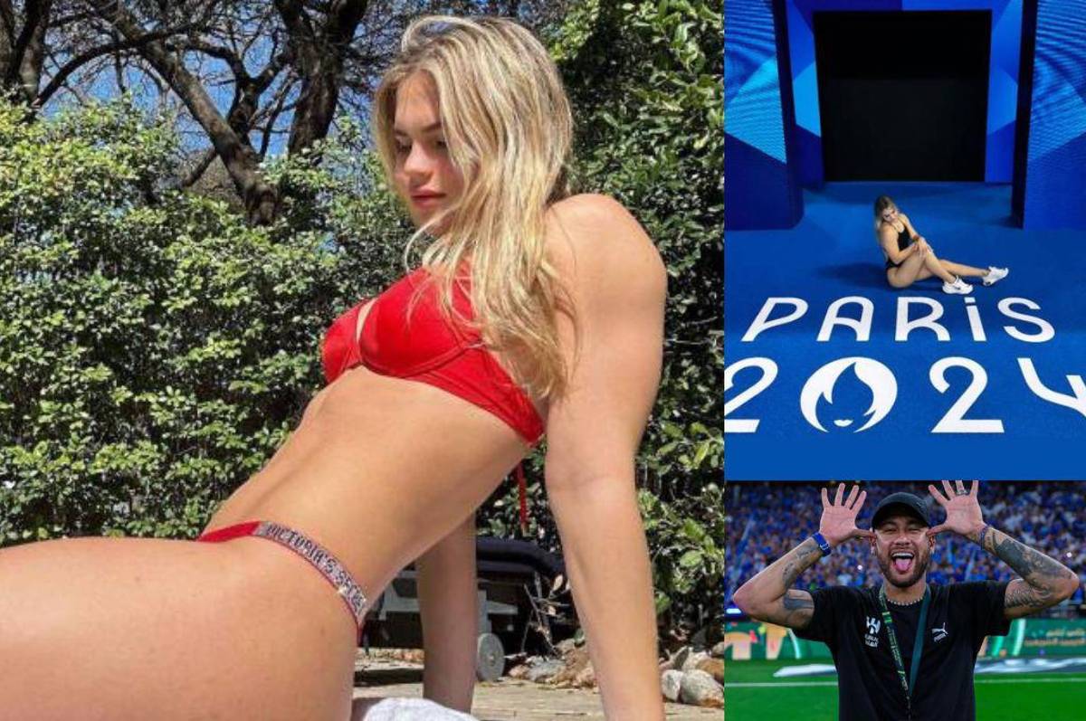 La despampanante chica de los Juegos Olímpicos París 2024 que flechó a Neymar, quién es y qué deporte práctica