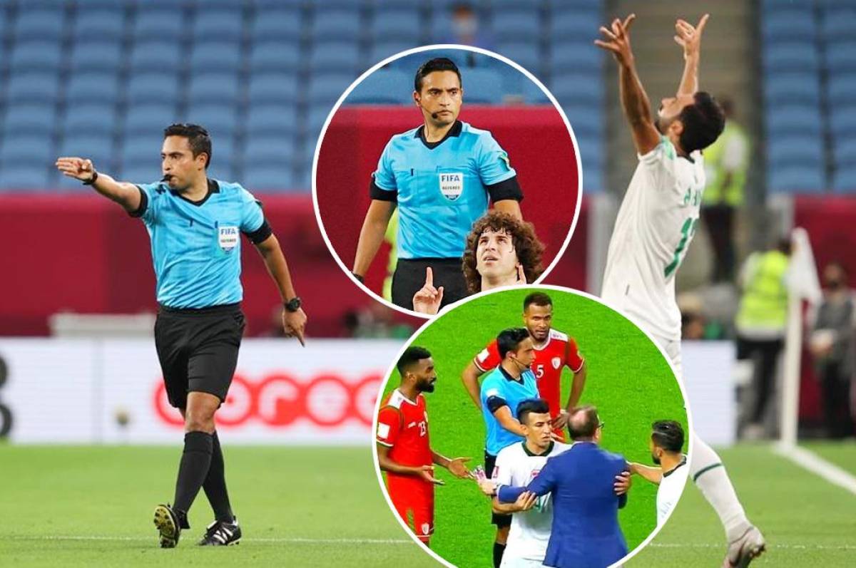 Saíd Martínez pita su primer partido en la Copa Árabe con un cierre polémico en el Irak-Omán