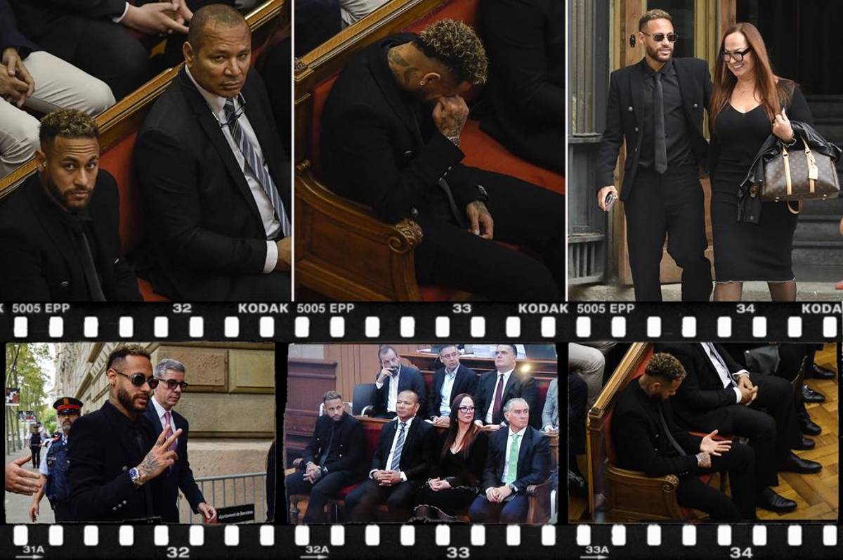 Así fue captado Neymar en Barcelona para aclarar el escándalo que sacude su carrera a pocos días del Mundial de Qatar