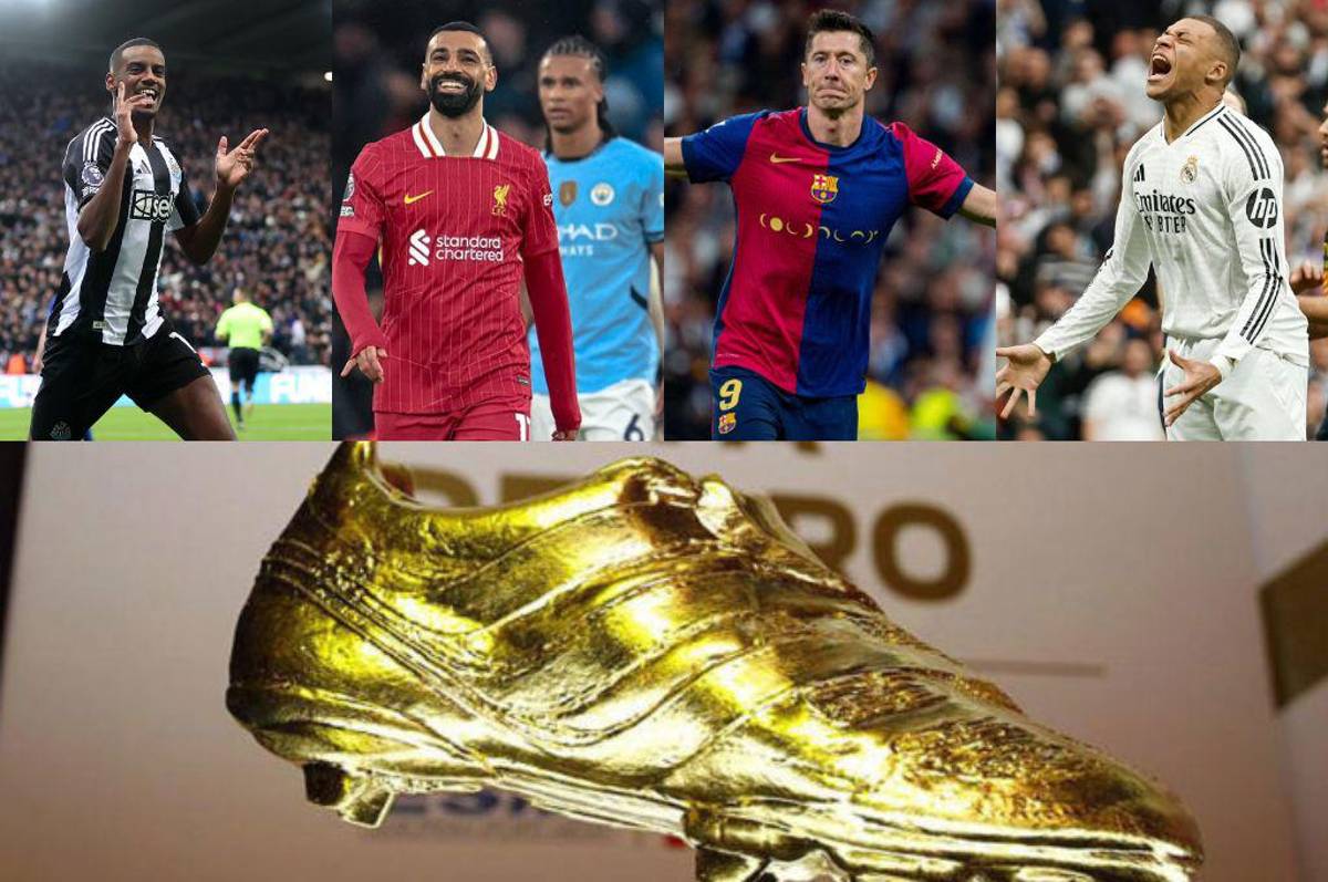 Salah acaricia la Bota de Oro tras la sequía de Mbappé y Lewandowski: así va la tabla de goleadores de las Ligas de Europa