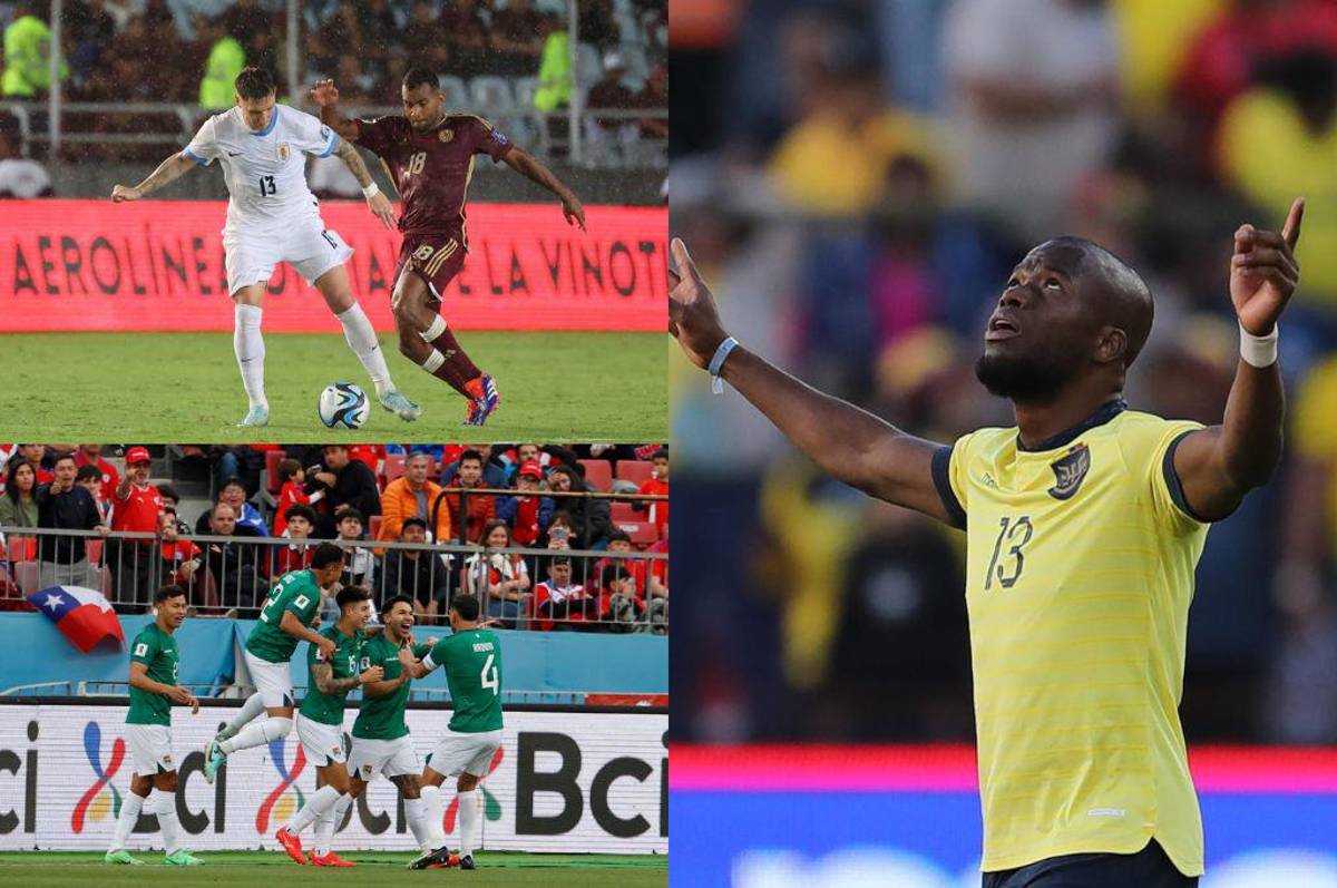Eliminatorias Conmebol: Bolivia sorprende a Chile, Ecuador escala puestos; Venezuela y Uruguay caen