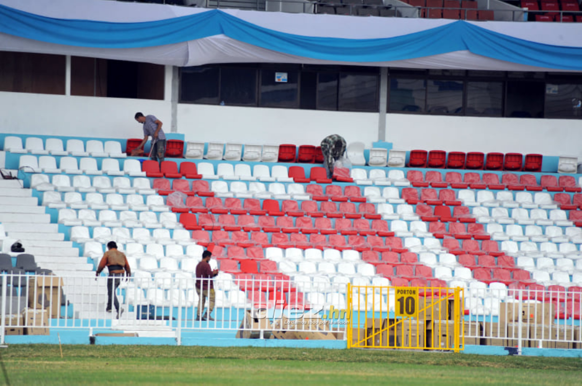 ¡Ya tiene nuevas butacas, pero la cancha está peor! Así luce actualmente el estadio Nacional y los cambios que vienen a mitad de año