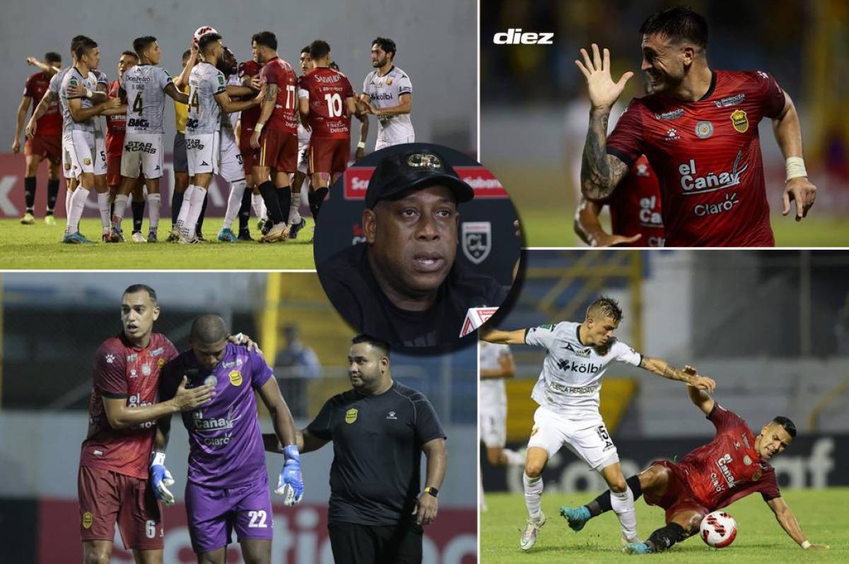 NO SE VIO EN TV: La lesión de “Buba” López, la euforia de Rocca con su gol, el enojo de Medford y la tristeza de los jugadores del Herediano