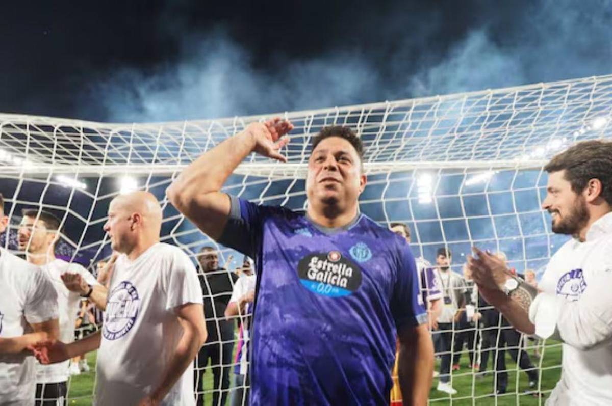 Ronaldo Nazario volverá a estar en LaLiga de España: Real Valladolid hace la heroica de regresar a Primera División