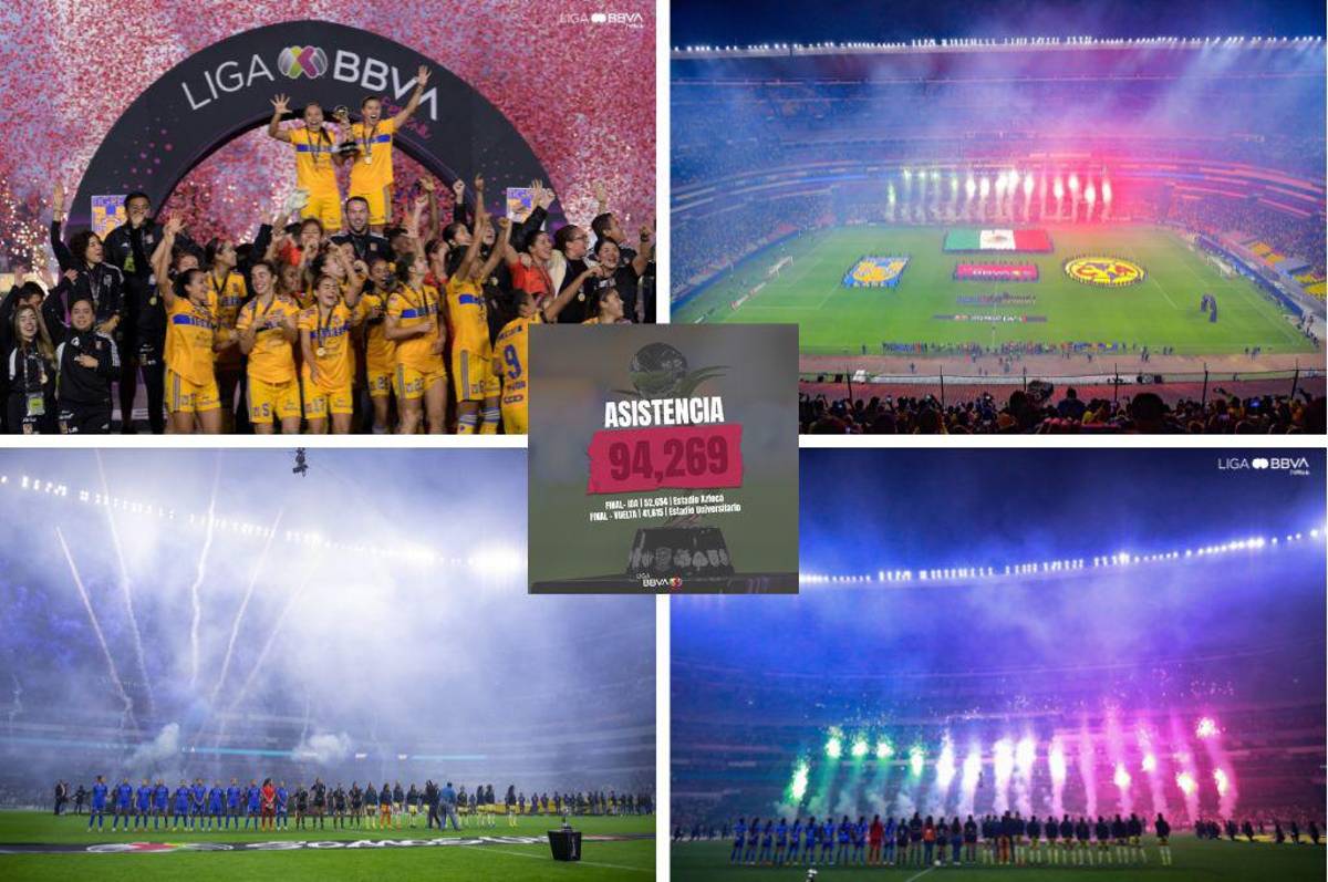 Final de la Liga MX Femenil rompe récord de asistencia y superó la Final varonil entre Pachuca y Toluca