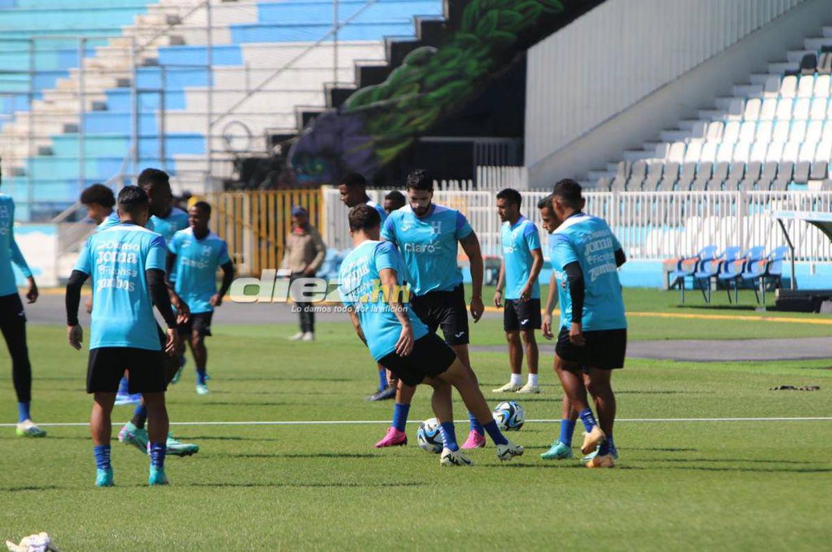 ¿Por qué no estuvo Reinaldo Rueda? Así fue el último entrenamiento de la Selección de Honduras en el Nacional
