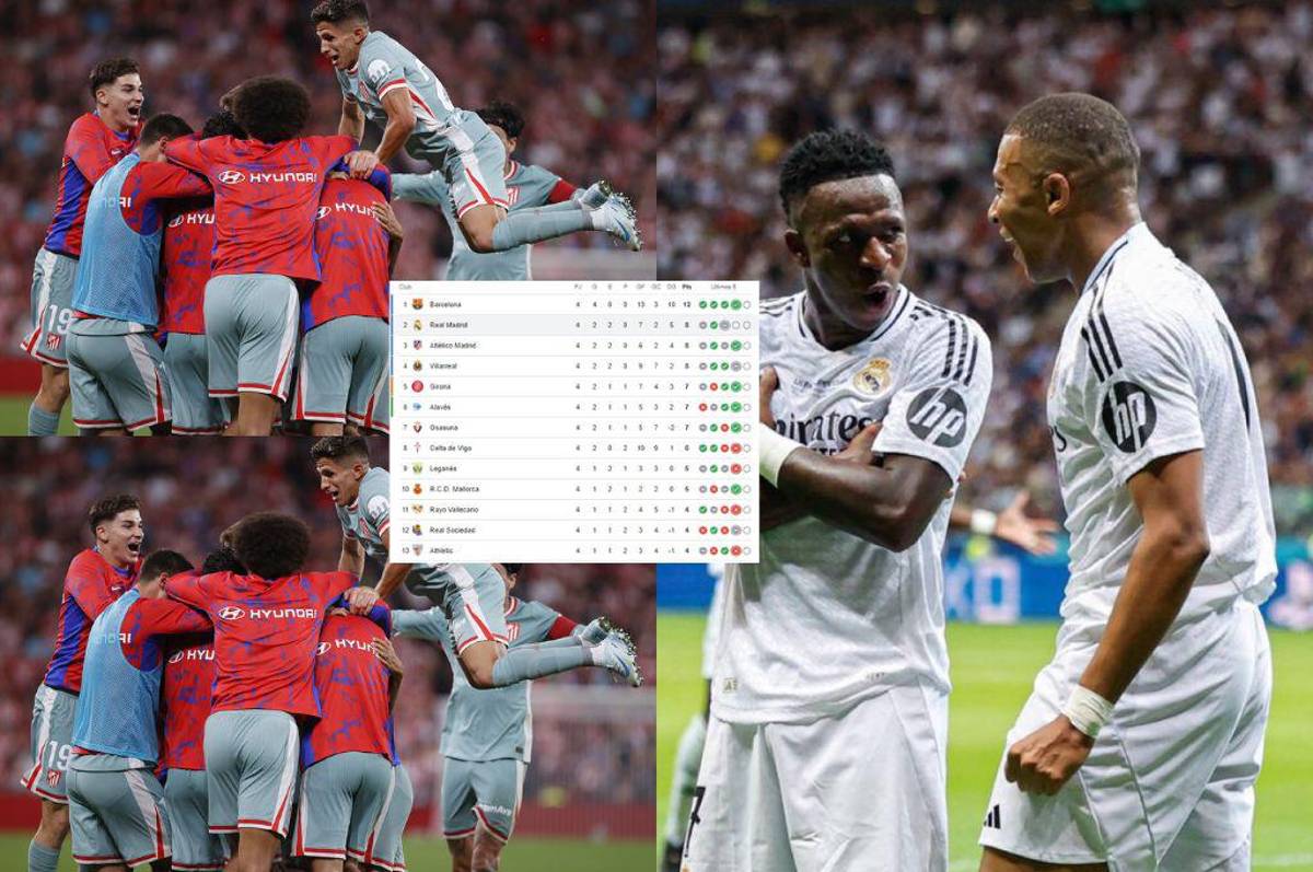 Real Madrid y Mbappé amenazan al Barcelona: así quedó la tabla de posiciones de la liga española