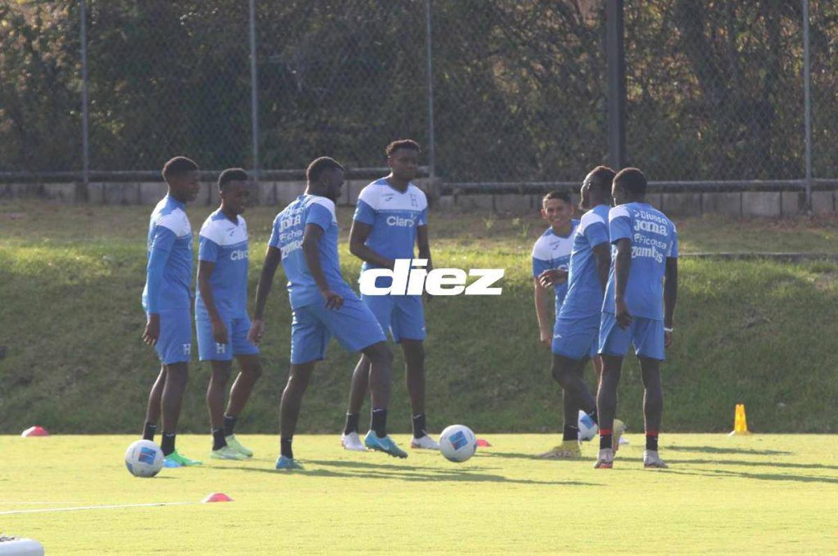 Así fue el segundo entreno de la Selección de Honduras que se prepara para buscar la clasificación a la Copa Oro 2025