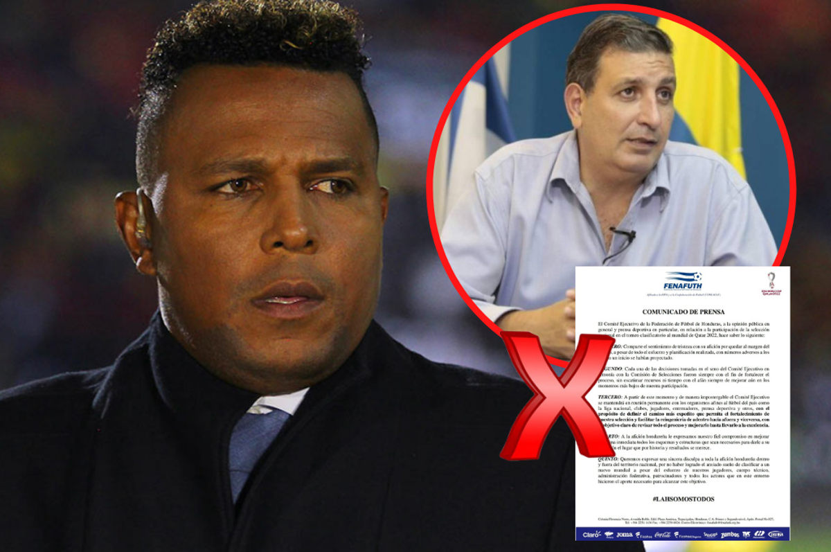 Carlos Pavón arremete tras comunicado de Fenafuth luego de quedar fuera de Qatar 2022: “Que fácil es ser dirigente en Honduras”