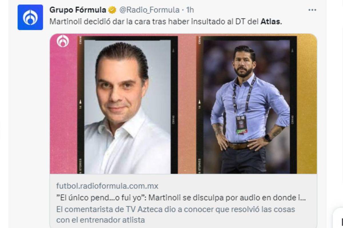 Prensa mexicana se distrae del Atlas-Olimpia tras polémica entre Martinoli con Mora y afición prepara show en el Jalisco