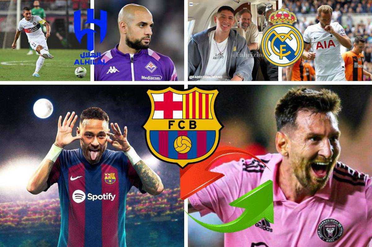 Campeón del Mundo se iría al Inter de Miami con Messi, PSG borra a Mbappé y la fórmula del Barcelona para fichar a Neymar