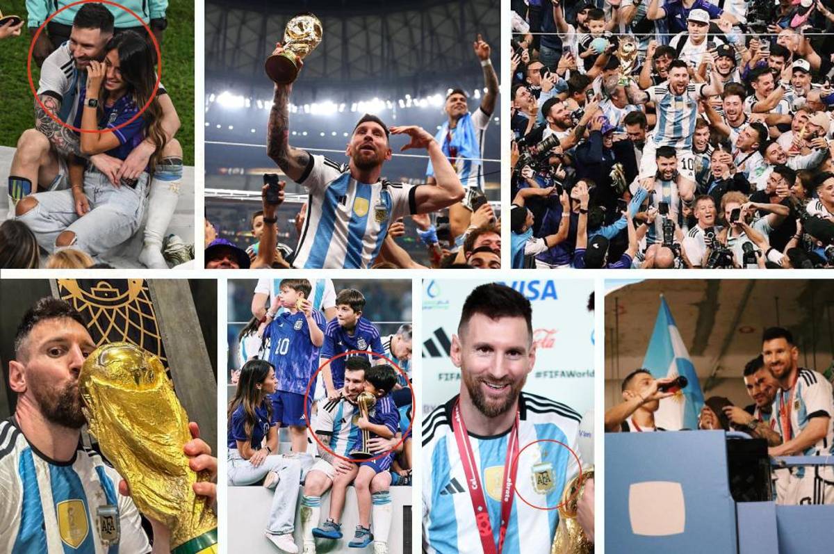 Messi es exaltado: festejo por los aires, Antonella rompe en llanto, hizo recordar a Maradona y el detalle de la camiseta Argentina