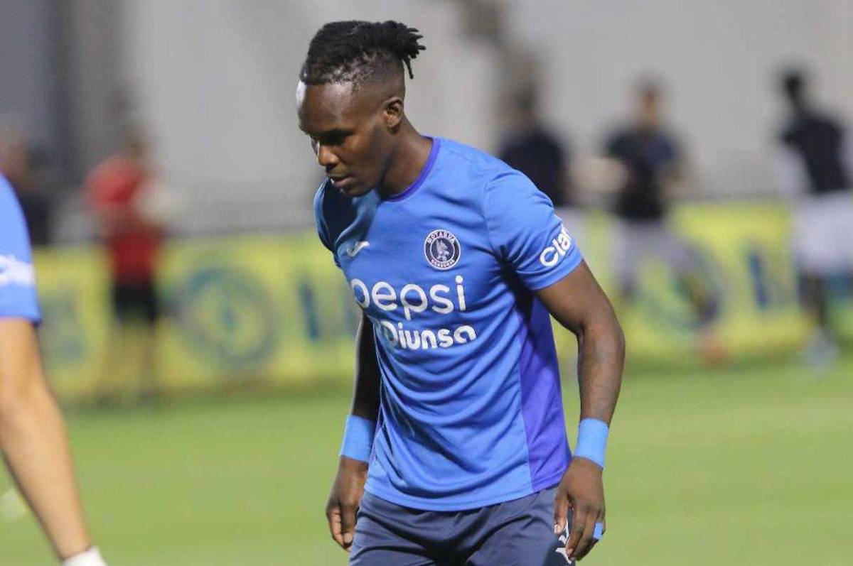 Rubilio Castillo, delantero de Motagua, y su mensaje en redes sociales para los que ponen en duda si está al 100%