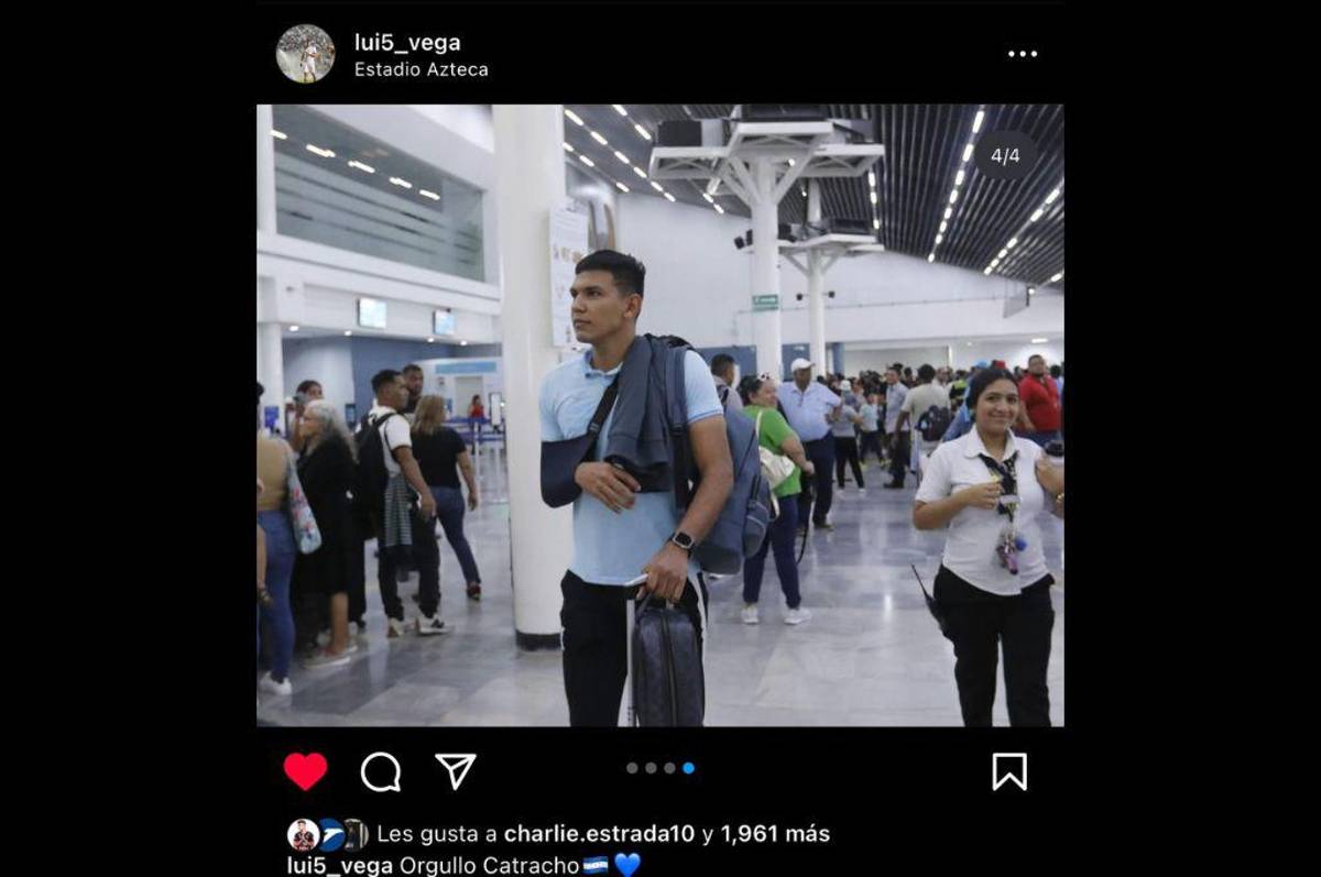 Palma el más dolido y Choco emotivo: Lo que dicen los jugadores de Honduras en redes sociales tras la derrota ante México