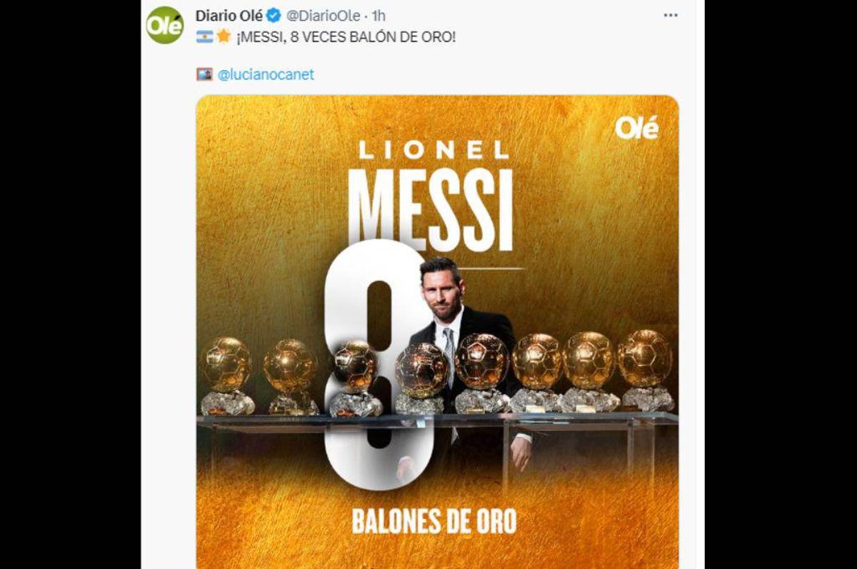 “Messi tiene más Balones de Oros que Brasil”, “leyenda”, “Infint8”: Las portadas internacionales se rinden ante el mejor del mundo