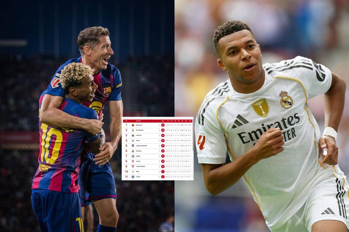 Barcelona pone en su sitio al Real Madrid: así quedó la tabla de posiciones de La Liga en el regreso de Lamine Yamal