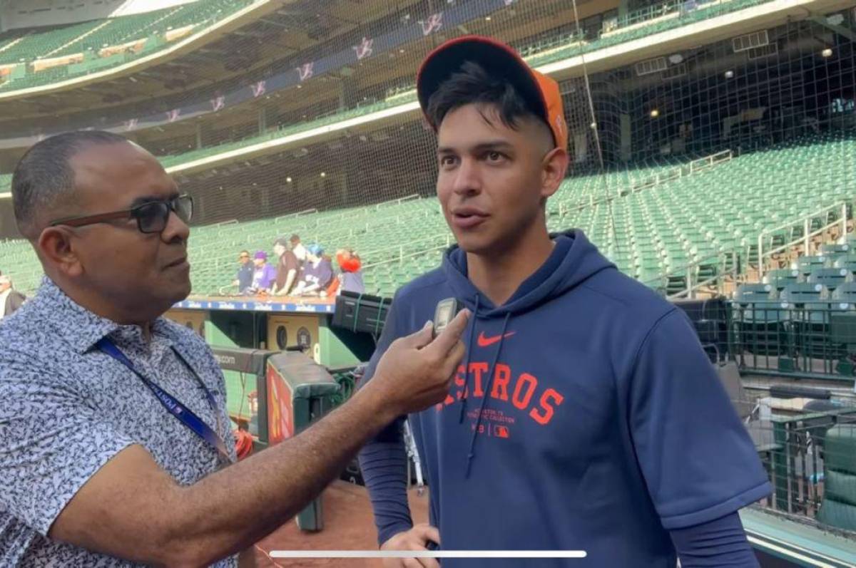 El beisbolista hondureño habló con Phillep Clark de la nueva temporada con los Astros de Houston en las Grandes Ligas