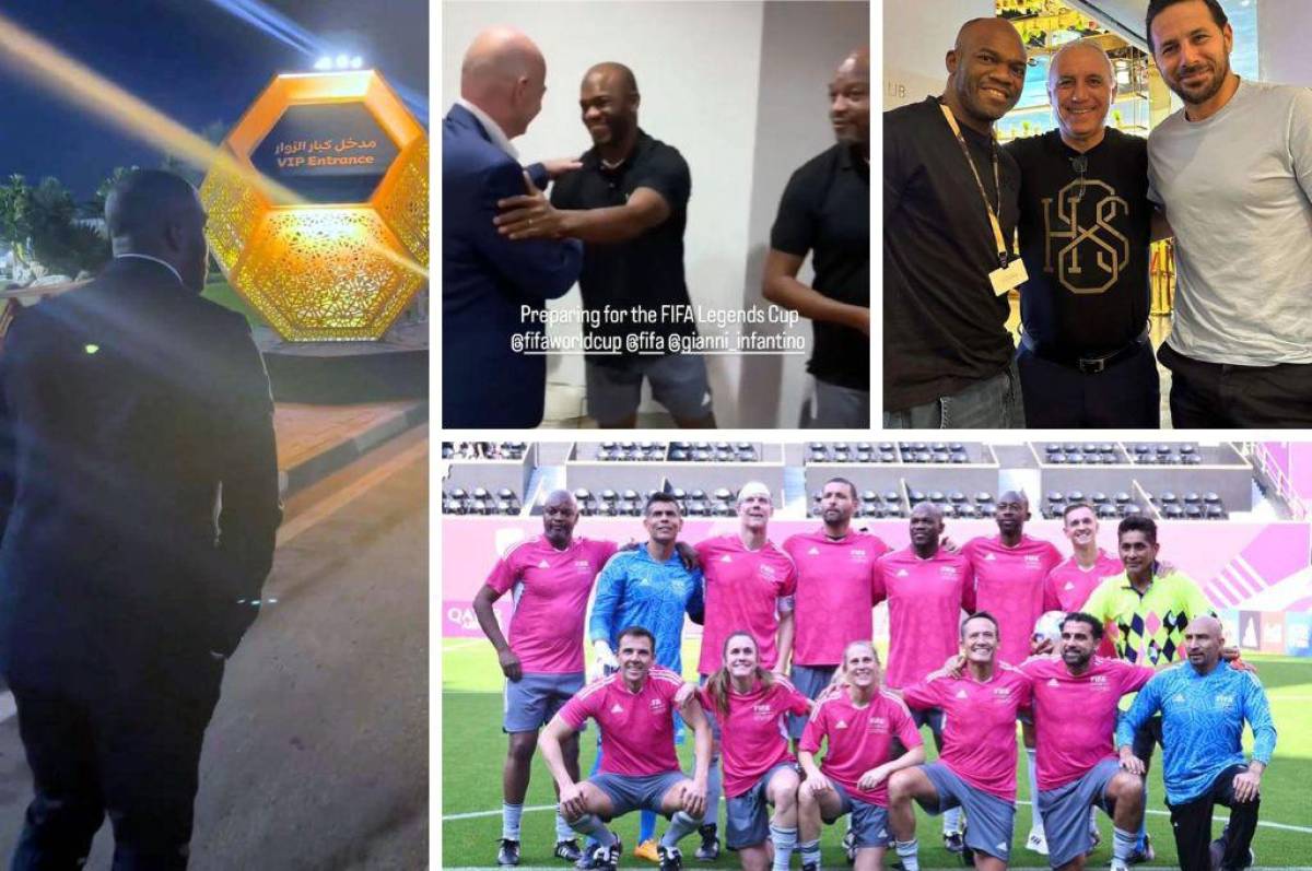 David Suazo en Qatar: es representante de Concacaf, jugará con las leyendas de FIFA y rodeado de puros cracks