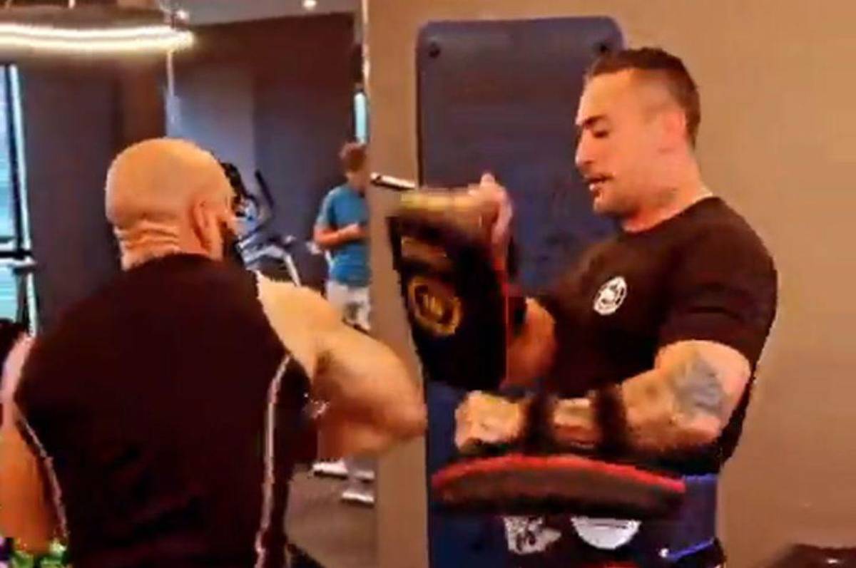 Hasta Messi le tiene miedo: El demoledor entrenamiento de artes marciales que realiza el guardaespaldas del argentino