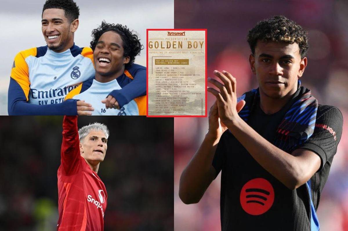 El ranking de los 10 jugadores que son grandes favoritos a ganar el Golden Boy 2024