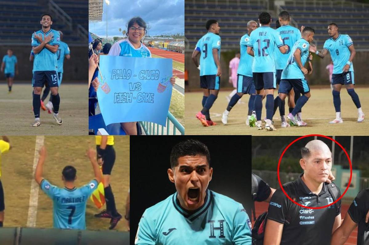 FOTOS: Chelito Martínez debuta con Honduras y le pasaron la ‘cero’; las catrachas en Bermudas y festejo de la ‘H’