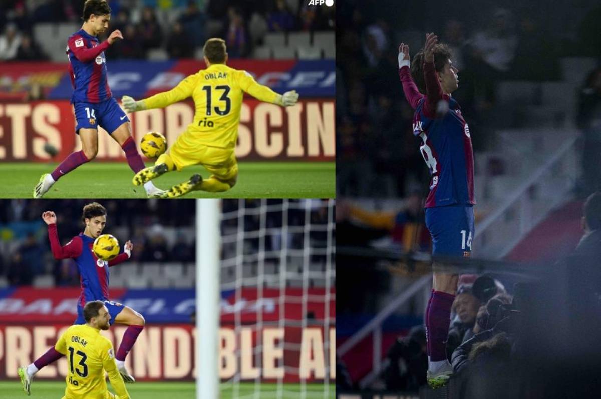 ¡Definición de crack! Joao Felix aplica la ley del ex contra Atlético y marca golazo para el Barcelona