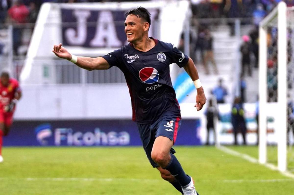 Roberto Moreira ha anotado 63 goles con la camiseta de Motagua solo en Liga Nacional.