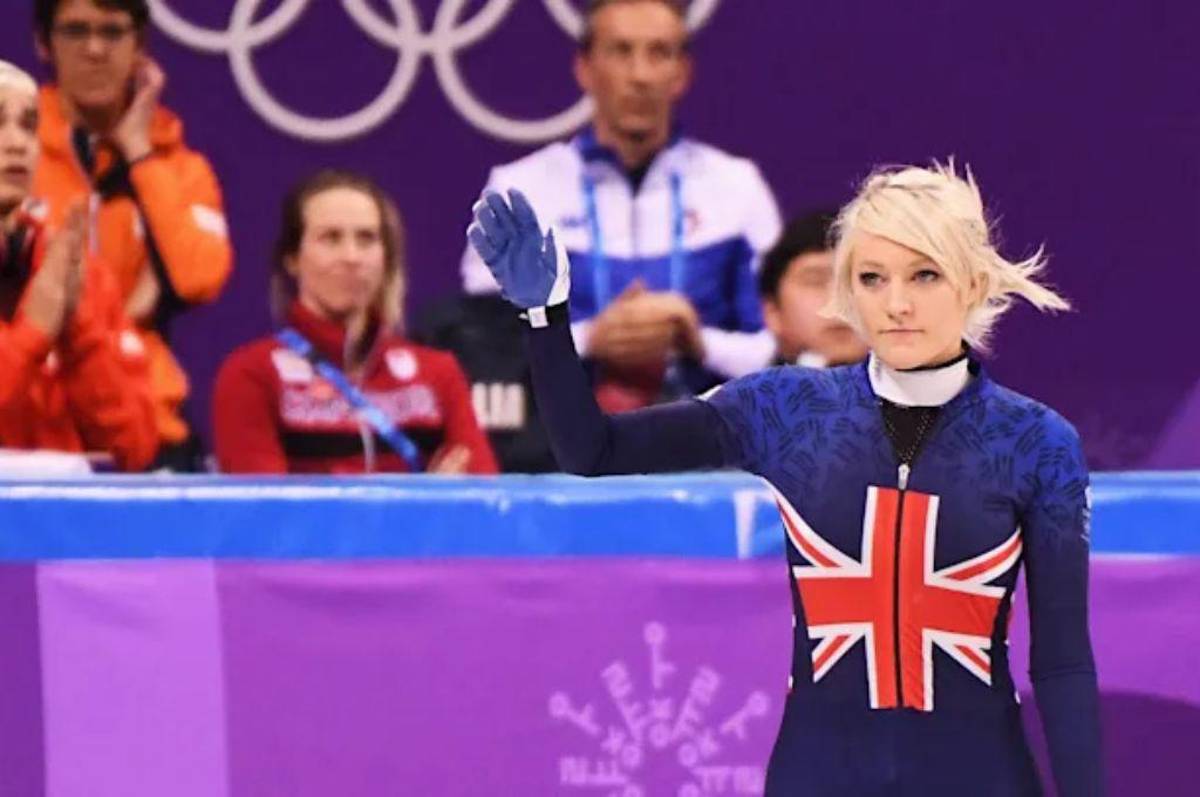 La esquiadora británica, Elise Christie, abrió una cuenta en OnlyFans