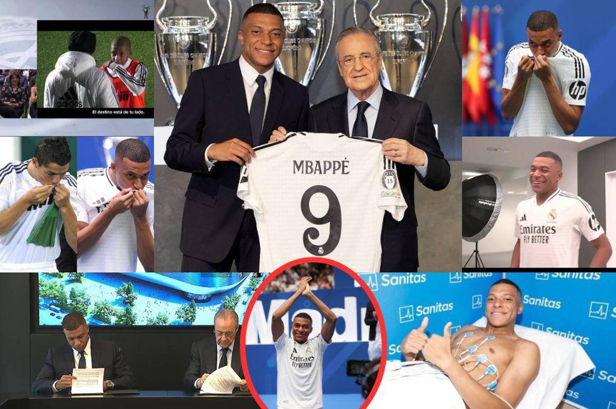 Mbappé imitó en todo a Cristiano Ronaldo, el regalo inesperado de Florentino y la ‘burla’ de Kylian a su madre