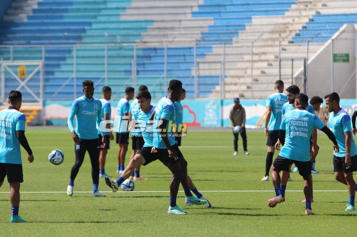 ¿Por qué no estuvo Reinaldo Rueda? Así fue el último entrenamiento de la Selección de Honduras en el Nacional