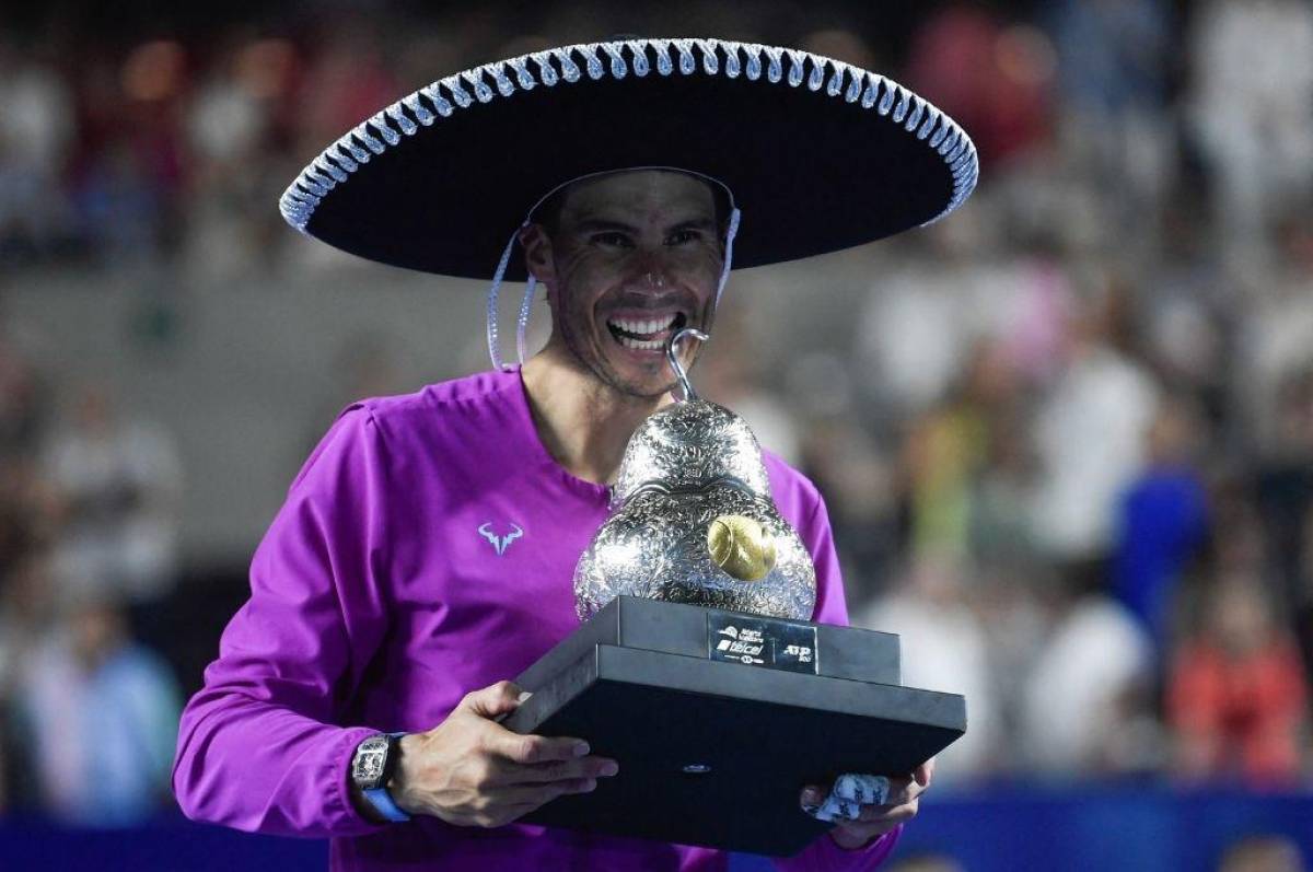Rafael Nadal vence a Norrie y se consagra campeón de Abierto Mexicano por cuarta vez