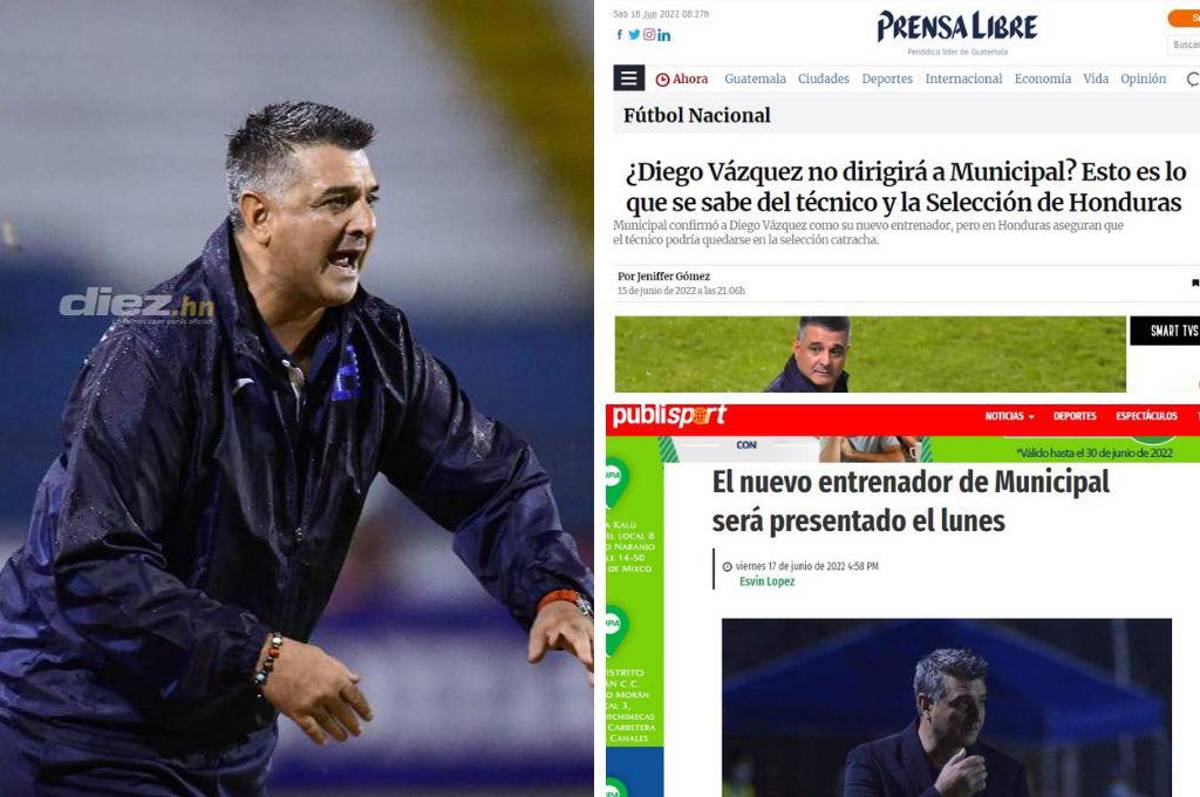 Lo que informan los medios desde Guatemala sobre el caso de Diego Vázquez: “Tiene el boleto para el domingo”