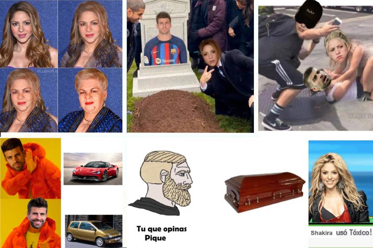 Memes destrozan a Piqué tras la nueva canción de Shakira: hasta se meten con sus hijos