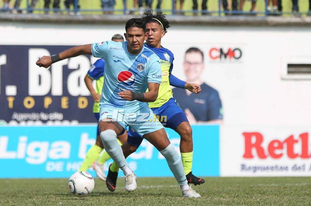 El ambiente que se vivió en el Olancho FC-Motagua y la euforia de Jonathan Rougier tras detener un penal; fue el “MVP”