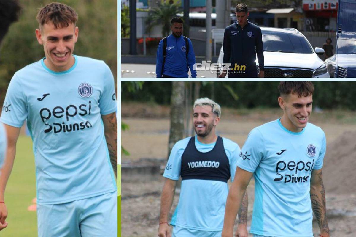 Así recibieron al hermano de Agustín Auzmendi en Motagua y el equipo azul viajó ya a Danlí