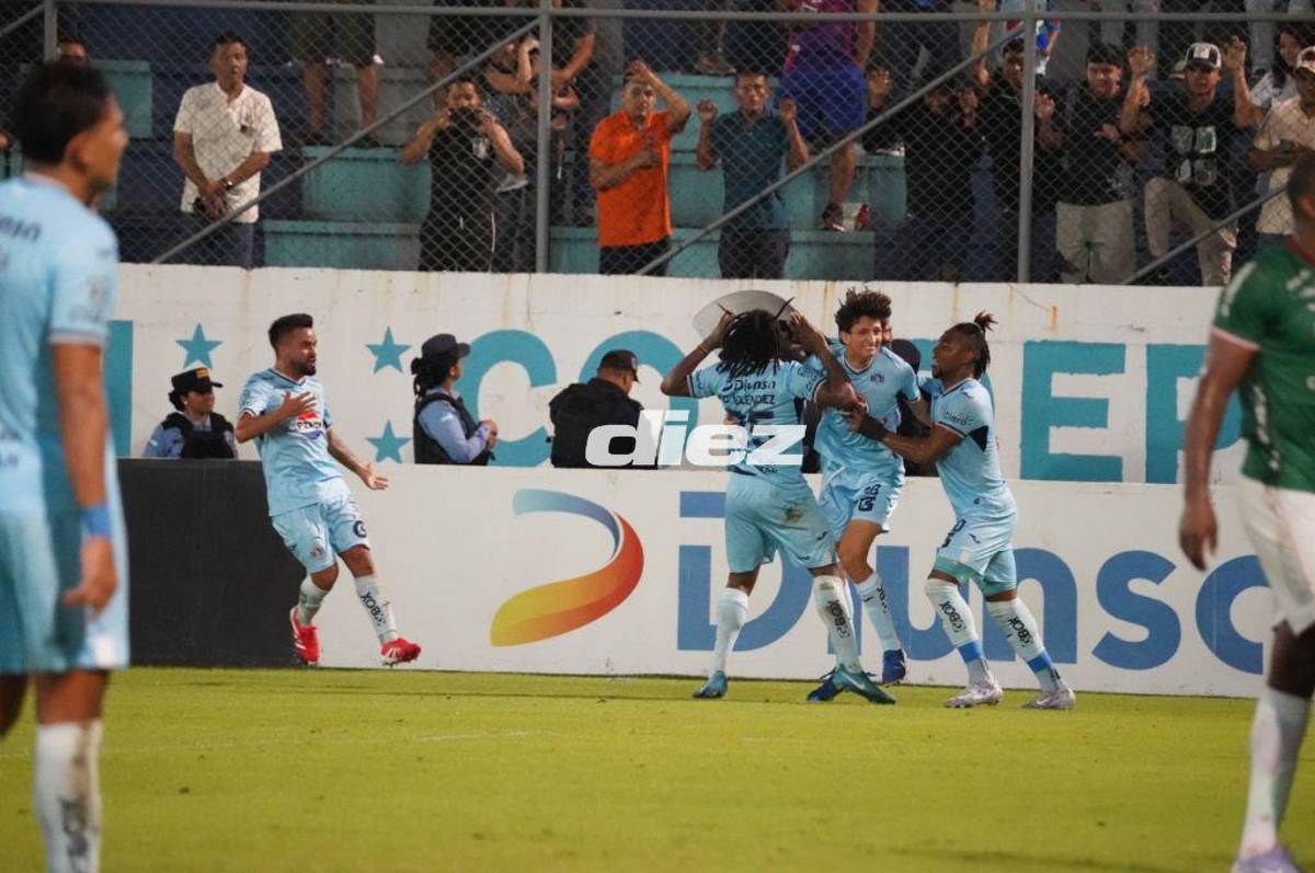 El provocador gesto de jugador de Motagua, niño sorprende a Anangonó y el abrazo de Diego Vázquez con su hijo tras el gol