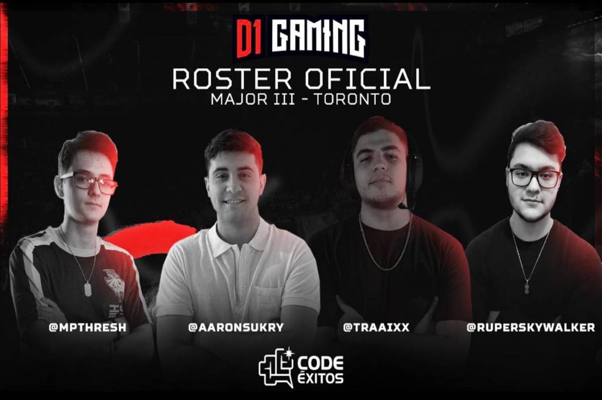 D1 Gaming será el único equipo latinoamericano participando en la Call of Duty Major III, a llevarse a cabo en Toronto