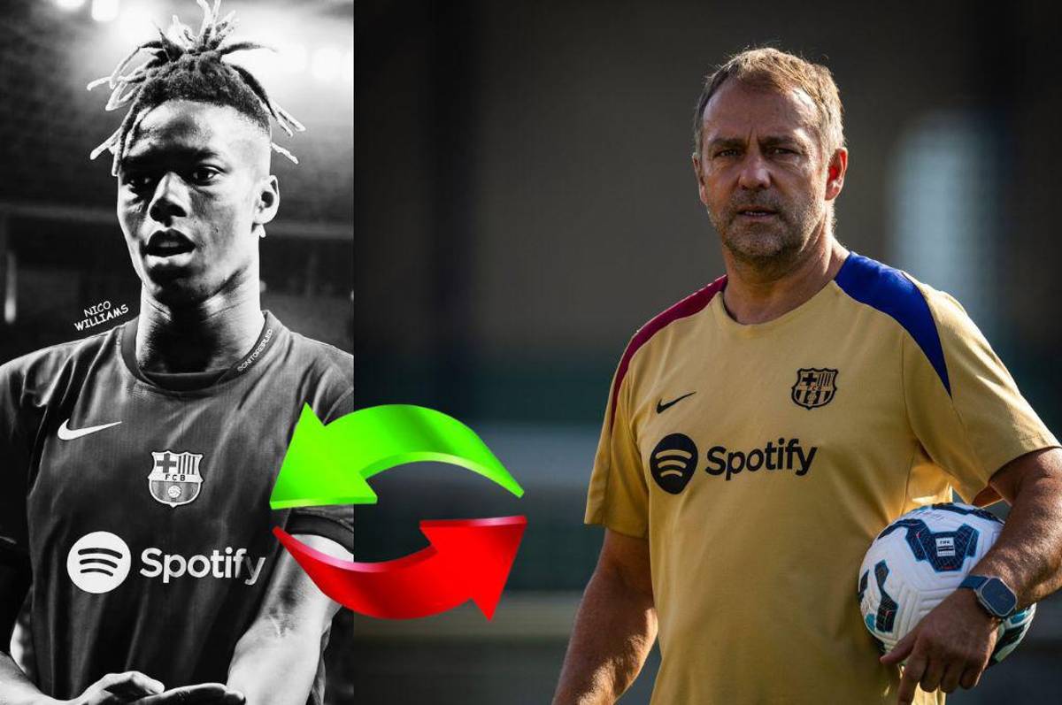 Barcelona ya tiene al ‘reemplazo’ de Nico Williams tras su continuidad en el Bilbao: Flick lo conoce a la perfección